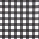 Percal Estampado Cuadros Negro - Ribes y Casals