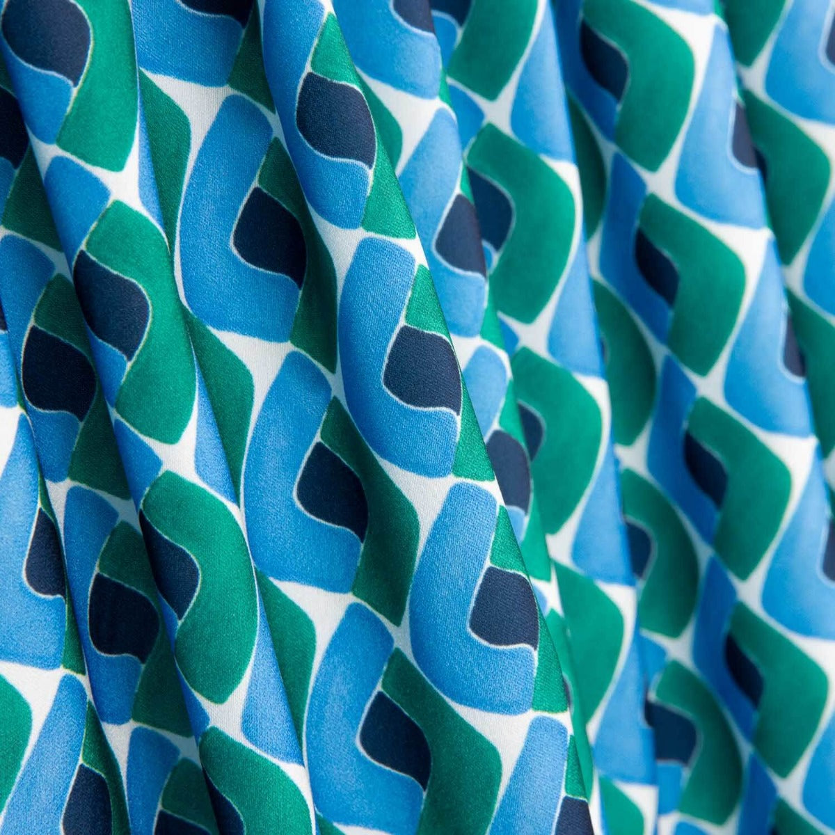 Satén Poliéster Retro Wave - Ribes y Casals