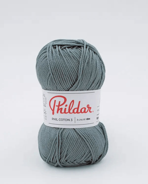 Phildar Coton 3 Eucalipto - Ribes y Casals