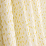 Popelín Algodón Hojitas Mostaza - Ribes y Casals