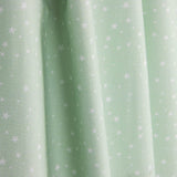 Percal Estampado Mini Estrellas Verde Suave - Ribes y Casals