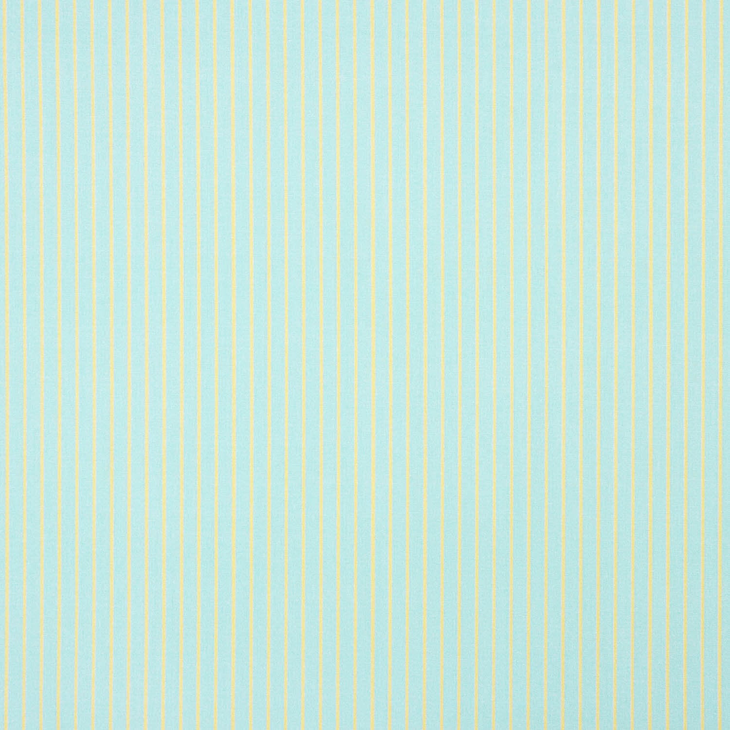 Percal Estampado Rayas Lima Verde Agua - Ribes y Casals