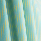 Percal Estampado Rayas Lima Verde Agua - Ribes y Casals