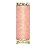 Hilos Gütermann 100m color 165 Salmón Suave - Ribes y Casals