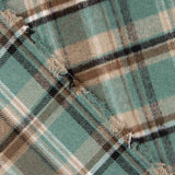 Mouflón Cuadros Verde Canard y Beige - Ribes y Casals