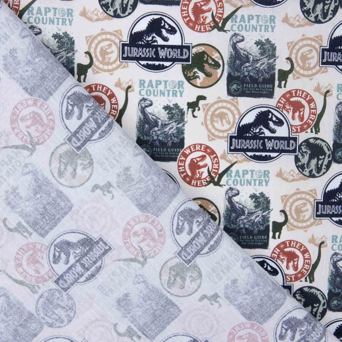 Popelín Licencia Jurassik World New - Ribes y Casals