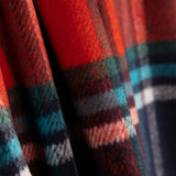 Tela Abrigo Checks Rojo - Ribes y Casals