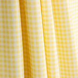 Percal Estampado Cuadros Mini Amarillo - Ribes y Casals