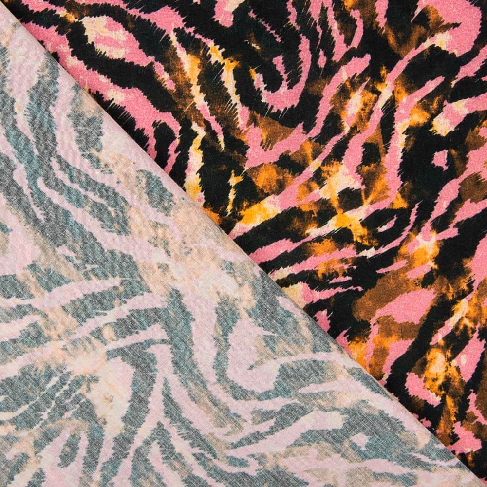 Viscosa Tiger Rosa - Ribes y Casals