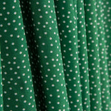 Viscosa Mini Dots Green - Ribes y Casals
