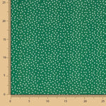 Viscosa Mini Dots Green - Ribes y Casals