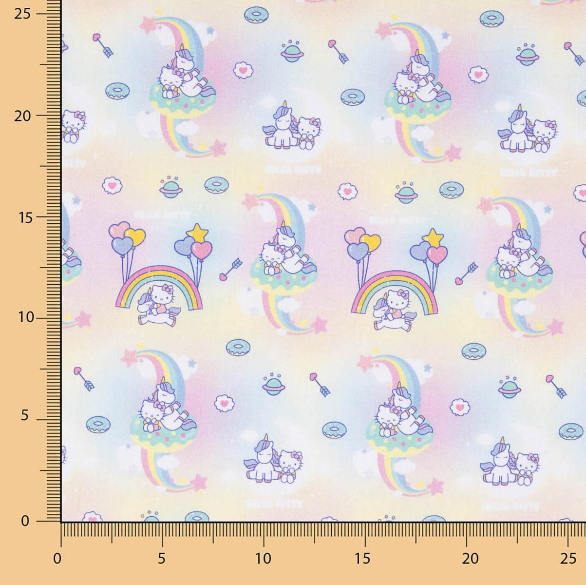 Popelín Licencia Hello Kitty y Pony - Ribes y Casals