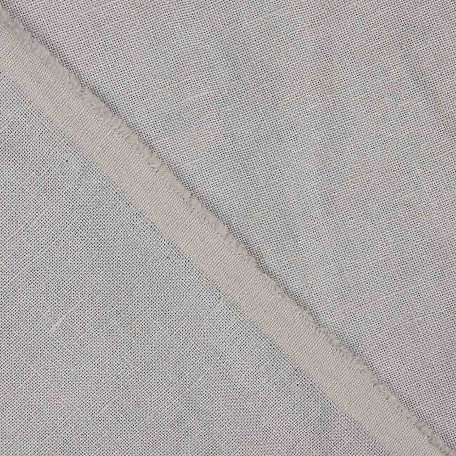 Lino 100% Gris – Ancho 300 cm - Ribes y Casals