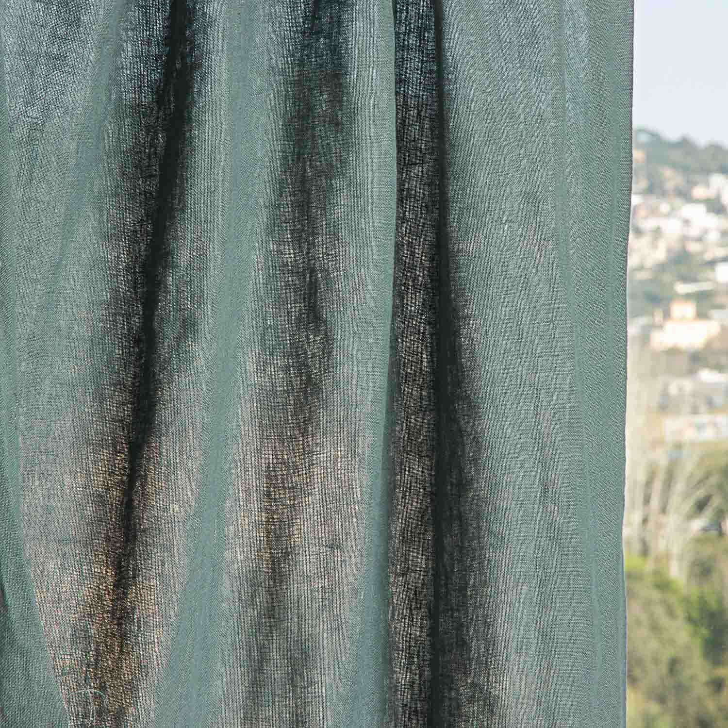 Lino 100% Verde – Ancho 300 cm - Ribes y Casals