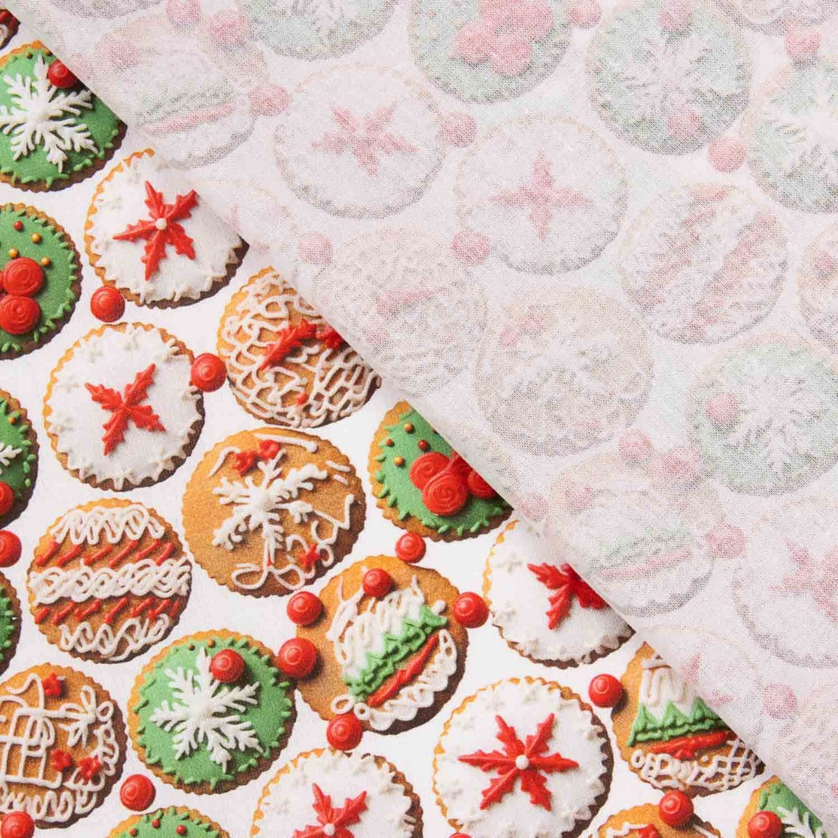 Popelín Algodón Navidad Cookies - Ribes y Casals