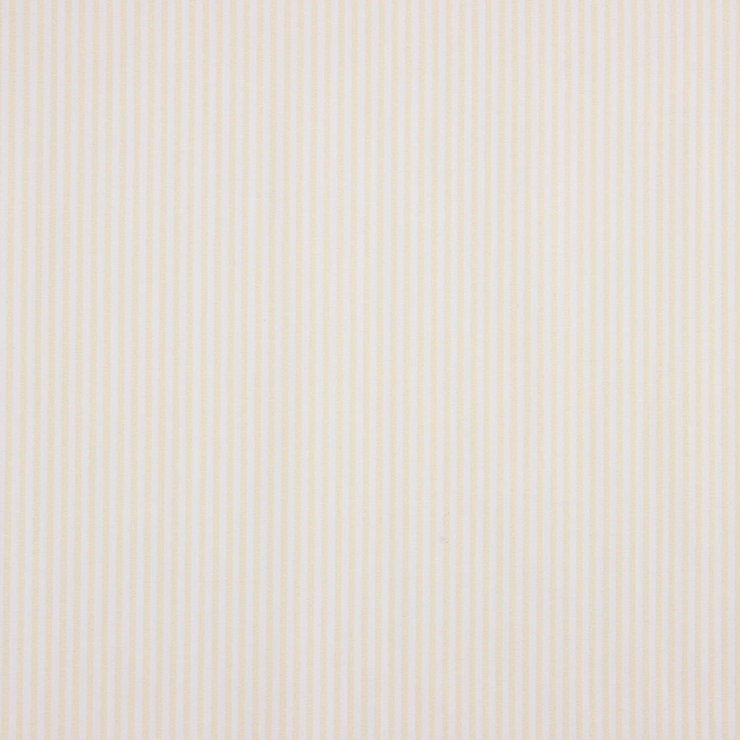 Percal Estampado Rayas Finas Amarillo Suave-Blanco - Ribes y Casals