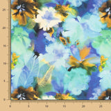 Voile Algodón Savage Azul - Ribes y Casals