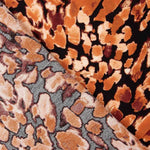 Crepe Viscosa Bruma Naranja - Ribes y Casals