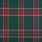 Mouflón Cuadros Tartán Verde y Rojo - Ribes y Casals