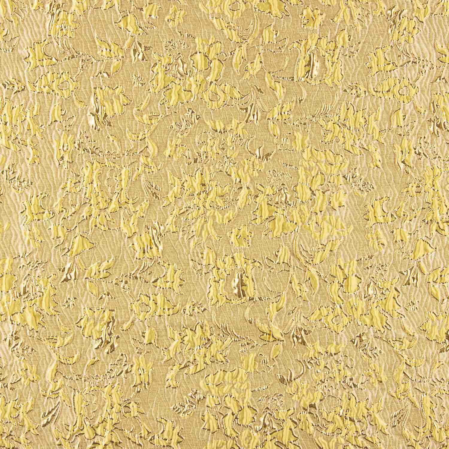 Brocado Abstracto Amarillo y Dorado - Ribes y Casals