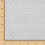 Percal Estampado Brócoli Gris - Ribes y Casals