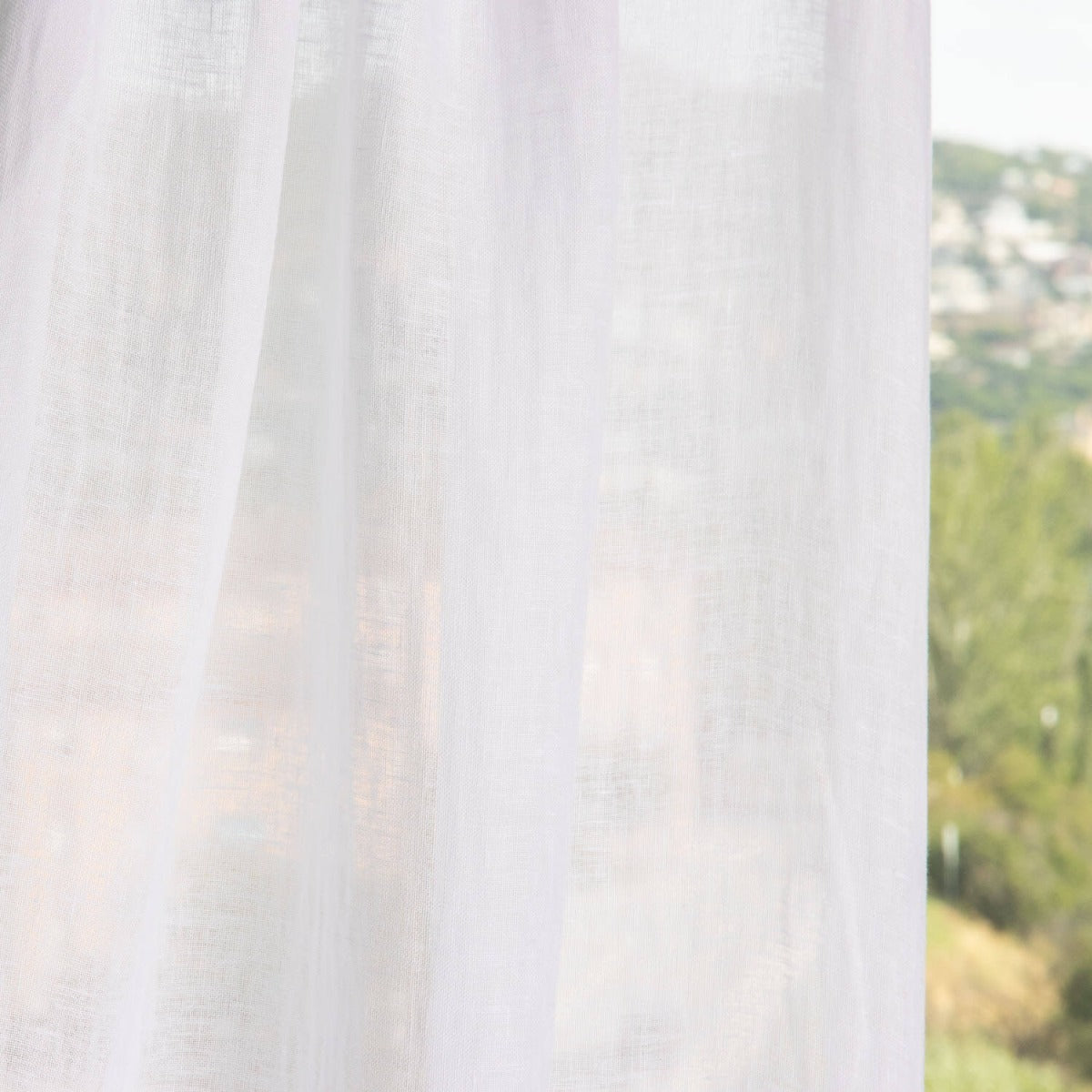 Voile Lino Visillo Blanco - Ribes y Casals