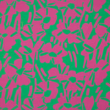 Viscosa Floral Pop Pink Green - Ribes y Casals