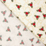 Popelín Navidad Crudo Ramo - Ribes y Casals