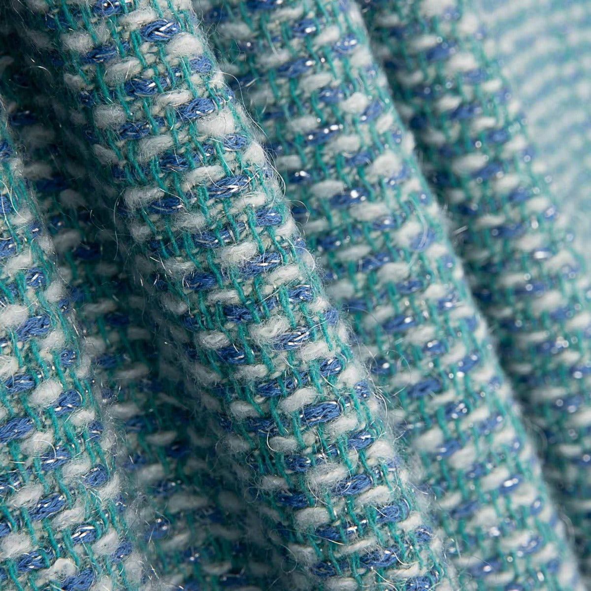 Tweed Lurex Angy Azul - Ribes y Casals