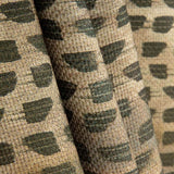 Lino y Yute Estampado Botánico Verde - Ribes y Casals