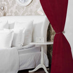 Terciopelo Cortina 280cm Rojo Rubí - Ribes y Casals