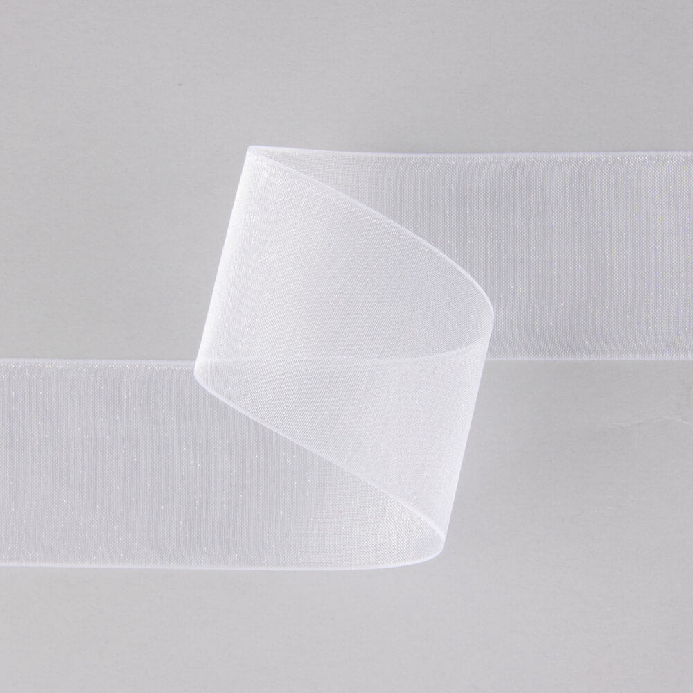 Cinta Organdí Blanco - Ribes y Casals