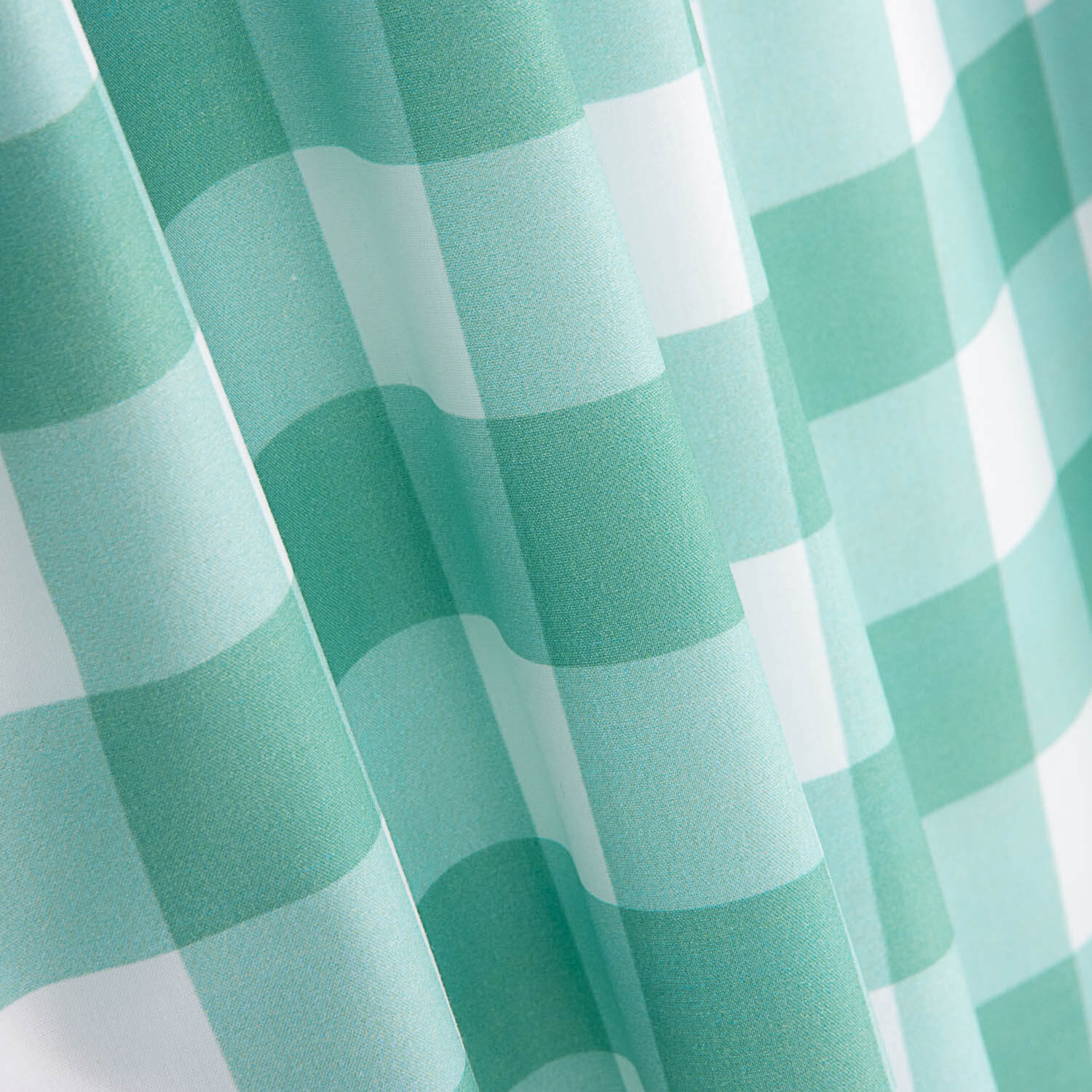 Percal Estampado Cuadros Verdes - Ribes y Casals