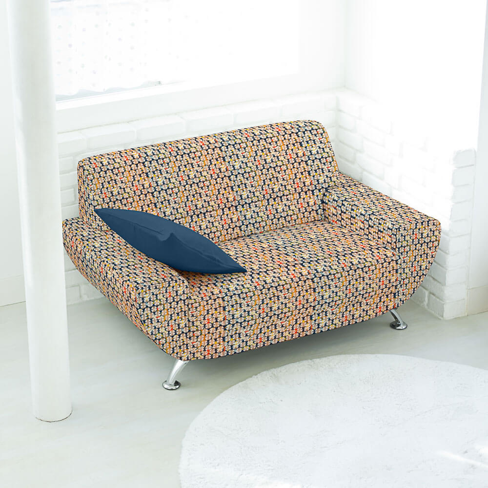 Half Panamá Geométrico Mokka - Ribes y Casals