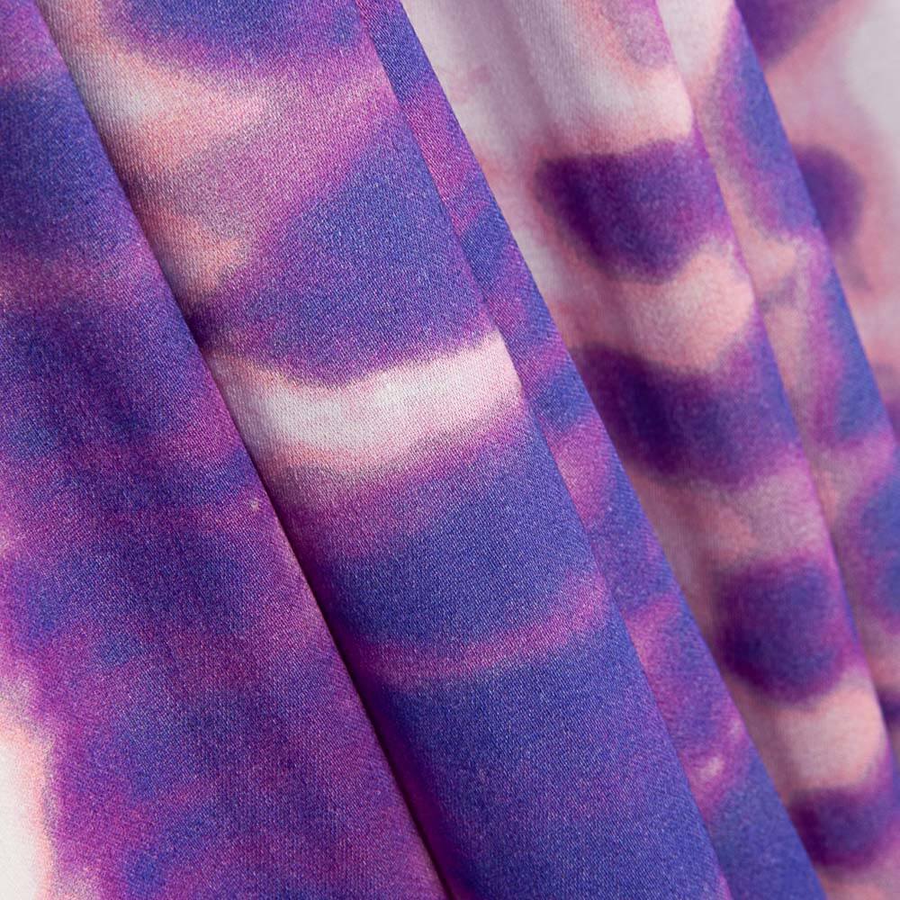 Viscosa Tie-dye Anouk Morado - Ribes y Casals