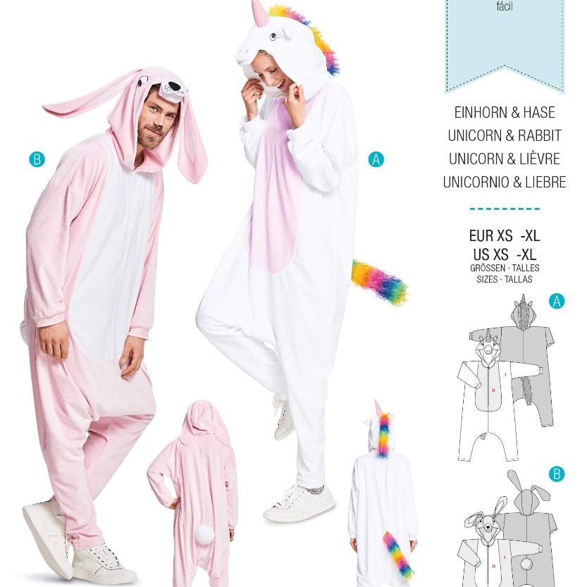 Patrón Burda 2351 Unicornio - Ribes y Casals