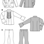 Patrón Burda 2374 Años Setenta - Ribes y Casals