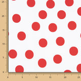 Koshibo Lunares 33mm Blanco-Rojo - Ribes y Casals