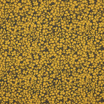 Crepe Viscosa Floral Retro Mostaza - Ribes y Casals