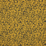 Crepe Viscosa Floral Retro Mostaza - Ribes y Casals