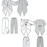 Patrón Burda 2415 Pingüino y Payaso - Ribes y Casals