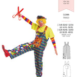 Patrón Burda 2453 Payaso - Ribes y Casals