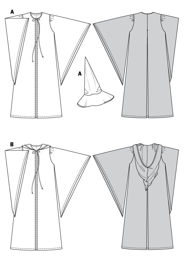 Patrón Burda 2483 Mago - Ribes y Casals