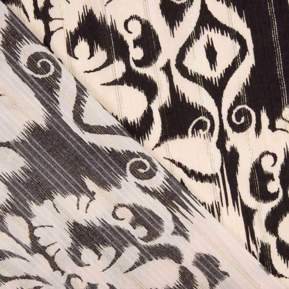 Voile Viscosa Lurex Ikat Elegance - Ribes y Casals