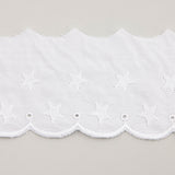 Tira Batista Bordada Blanca Modelo 25019 – 55 mm - Ribes y Casals