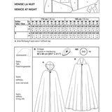 Patrón Burda 2521 Venecia Noche - Ribes y Casals