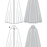 Patrón Burda 2521 Venecia Noche - Ribes y Casals