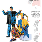 Patrón Burda 2527 Arlequín - Ribes y Casals