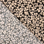 Crepe Viscosa Floral Retro Beige - Ribes y Casals