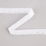 Tira Batista Bordada Blanca Modelo 27513 – 10 mm - Ribes y Casals